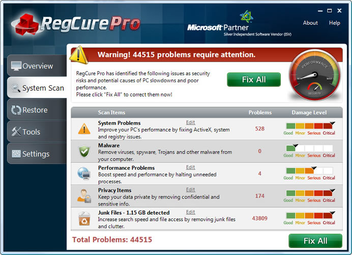 regcure pro repair screen