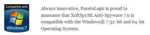 xoftspyse is windows 7 compatible